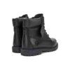 Heritage 6-Inch Boot „Schwarzes Leder mit Gummisohle“