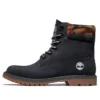 Heritage 6-Inch Boot „Schwarzes Nubukleder mit Camouflage“