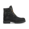 Heritage 6-Inch Boot „Schwarzes Nubukleder mit Camouflage“