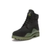Heritage 6-Inch Boot „Schwarzes Nubukleder mit Grün“