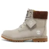 Heritage 6-Inch Boot, wasserdicht, weite Passform „Beige Nubuk mit Camo“