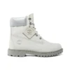 Heritage 6-Inch Boot „Weißes Nubuk und Silber“