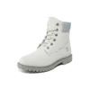 Heritage 6-Inch Boot „Weißes Nubuk und Silber“