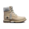 Heritage 6-Inch Wasserdichte Lederstiefel „Hellrosa Nubuk“
