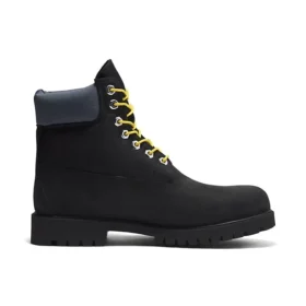 Heritage 6-Inch Wasserdichte Stiefel „Schwarzes regeneratives Leder“