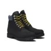 Heritage 6-Inch Wasserdichte Stiefel „Schwarzes regeneratives Leder“