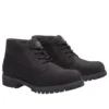 Heritage Mid Chukka Stiefel „Schwarz Nubuck“