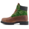 Heritage Schwarz Pioneers 6-Inch Wasserdichte Stiefel „Medium Braun Full Grain“