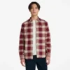 Herren-Flanell-Hemd mit Fischgrätenmuster Herren-Flanell-Hemd mit Fischgrätenmuster