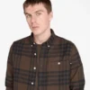 Herren-Flanell-Hemd mit Karomuster, mittelschwer Herren-Flanell-Hemd mit Karomuster, mittelschwer
