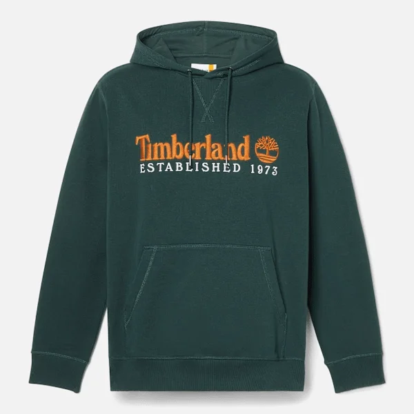 Herren-Hoodie „Established 1973“ aus Loopback Herren-Hoodie „Established 1973“ aus Loopback