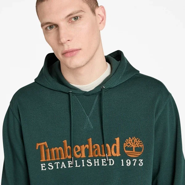 Herren-Hoodie „Established 1973“ aus Loopback Herren-Hoodie „Established 1973“ aus Loopback