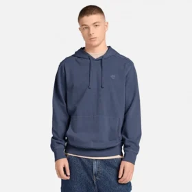 Herren-Hoodie „Merrymack River“, stückgefärbt