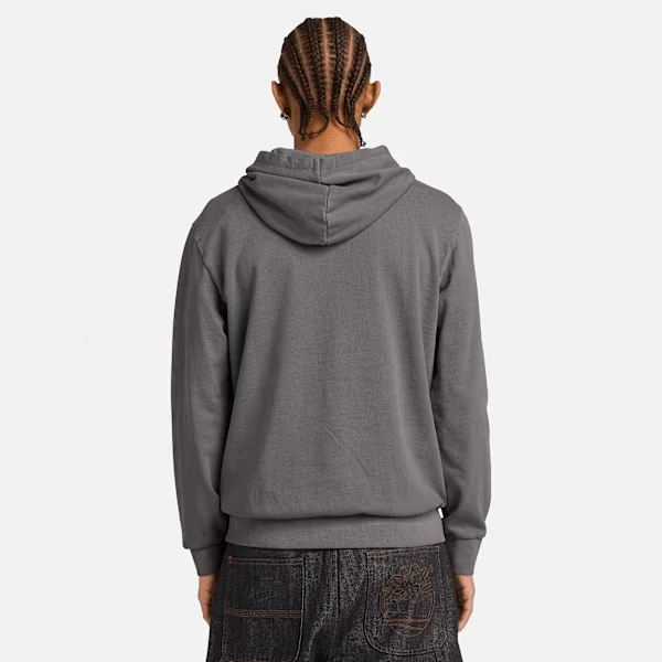 Herren-Hoodie, stückgefärbt Herren-Hoodie, stückgefärbt