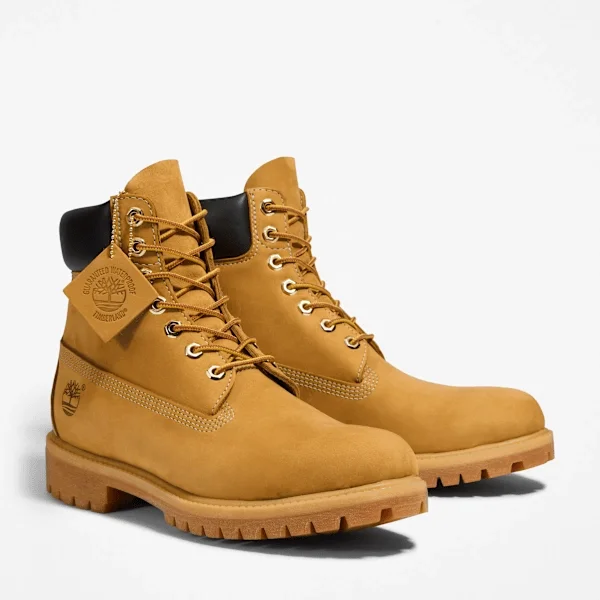 Herren Premium 6-Inch Waterproof Stiefel – Weizen-Nubuk Herren Premium 6-Inch Waterproof Stiefel – Weizen-Nubuk