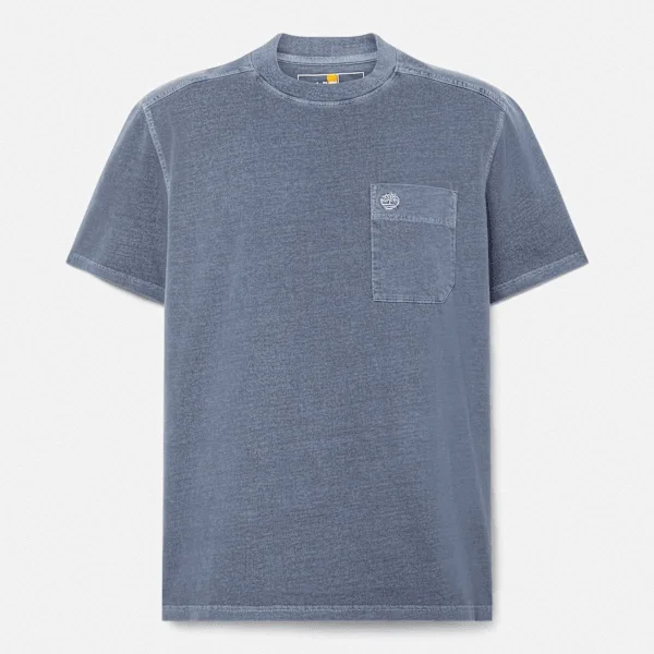 Herren-T-Shirt „Merrymack River“ mit Brusttasche, stückgefärbt Herren-T-Shirt „Merrymack River“ mit Brusttasche, stückgefärbt