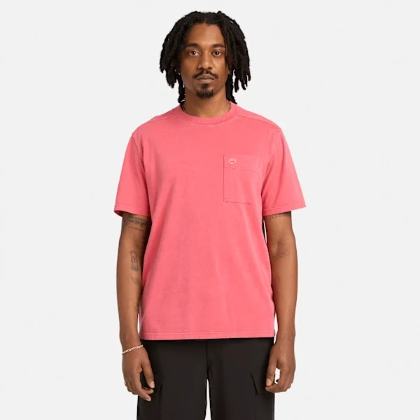 Herren-T-Shirt „Merrymack River“ mit Brusttasche, stückgefärbt Herren-T-Shirt „Merrymack River“ mit Brusttasche, stückgefärbt