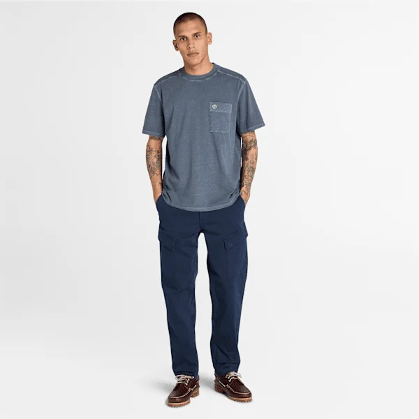 Herren-T-Shirt „Merrymack River“ mit Brusttasche, stückgefärbt Herren-T-Shirt „Merrymack River“ mit Brusttasche, stückgefärbt