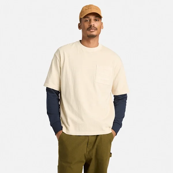 Herren-T-Shirt mit Brusttasche Herren-T-Shirt mit Brusttasche