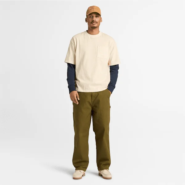 Herren-T-Shirt mit Brusttasche Herren-T-Shirt mit Brusttasche