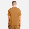 Herren-T-Shirt mit gewaschenem, gesticktem Logo Herren-T-Shirt mit gewaschenem, gesticktem Logo
