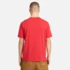 Herren-T-Shirt mit gewaschenem, gesticktem Logo Herren-T-Shirt mit gewaschenem, gesticktem Logo