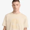 Herren-T-Shirt mit Logo-Grafik, stückgefärbt Herren-T-Shirt mit Logo-Grafik, stückgefärbt