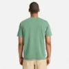 Herren-T-Shirt mit Logo-Grafik, stückgefärbt Herren-T-Shirt mit Logo-Grafik, stückgefärbt