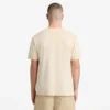 Herren-T-Shirt mit Logo-Grafik, stückgefärbt Herren-T-Shirt mit Logo-Grafik, stückgefärbt
