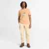 Herren-T-Shirt mit Wasser-Grafik-Logo und kurzen Ärmeln Herren-T-Shirt mit Wasser-Grafik-Logo und kurzen Ärmeln