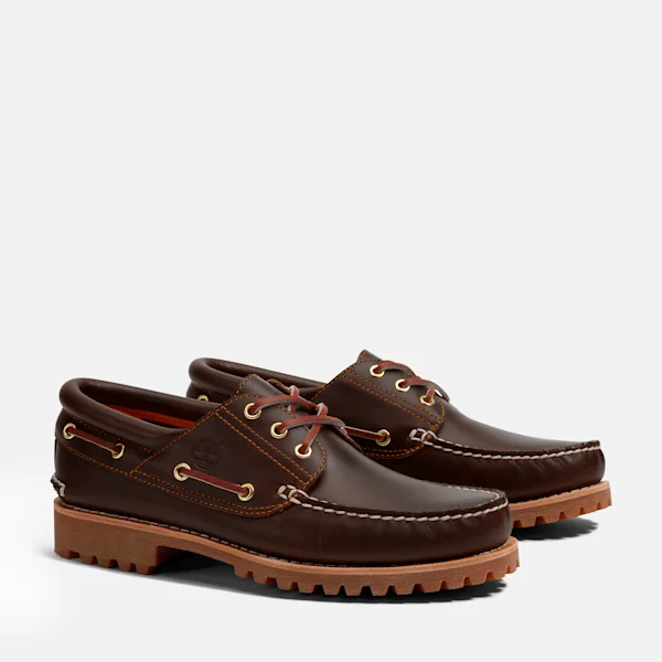 Herren Timberland® Authentic 3-Eye Lug handgenähter Bootsschuh Herren Timberland® Authentic 3-Eye Lug handgenähter Bootsschuh