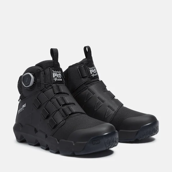 Herren Timberland PRO Boa® Morphix 6 wasserdichter Stiefel mit Zehenschutzkappe Herren Timberland PRO Boa® Morphix 6 wasserdichter Stiefel mit Zehenschutzkappe
