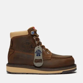 Herren Timberland PRO und Pabst Blue Ribbon Gridworks 6 Soft Toe wasserdichter Arbeitsstiefel