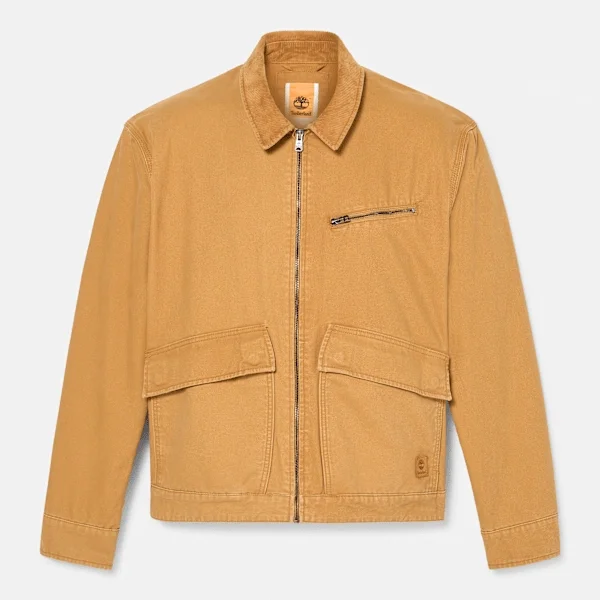 Herrenjacke „Strafford“ aus gewaschenem Canvas Herrenjacke „Strafford“ aus gewaschenem Canvas