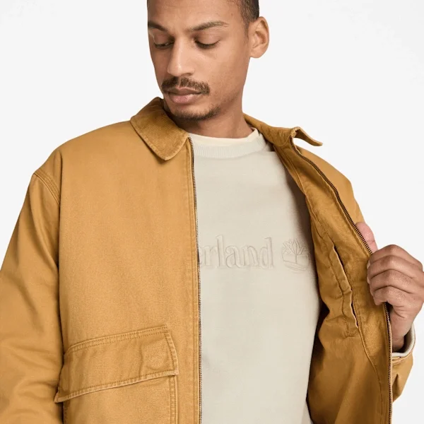 Herrenjacke „Strafford“ aus gewaschenem Canvas Herrenjacke „Strafford“ aus gewaschenem Canvas