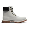Hochwertige 6-Inch Premium Waterproof Stiefel „Hellgraues Nubukleder“