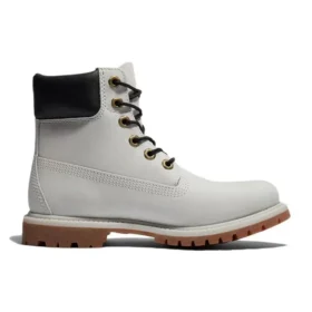 Hochwertige 6-Inch Premium Waterproof Stiefel „Hellgraues Nubukleder“