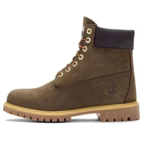 Hochwertige 6-Inch Waterproof Stiefel „Dunkelbraunes Nubukleder“