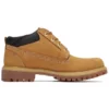 Hochwertige wasserdichte Chukka-Stiefel mit breiter Passform „Weizen Nubuck“