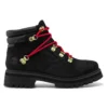 Holiday Luxe Waterproof Stiefel „Schwarz Nubuck Red“