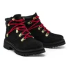 Holiday Luxe Waterproof Stiefel „Schwarz Nubuck Red“