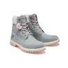 Icon 6-Inch Premium-Stiefel „Graues Nubukleder“
