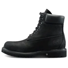 Icon 6-Zoll-Premium-Stiefel mit schmaler Passform „Schwarz Nubuck“