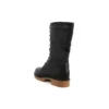 Jayne Wasserdichter Stiefel mit umklappbarer Gamasche „Schwarz“