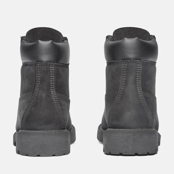 Junior Premium 6-Inch Waterproof Boot – Schwarzes Nubukleder Junior Premium 6-Inch Waterproof Boot – Schwarzes Nubukleder