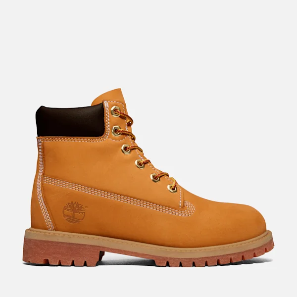 Junior Timberland® Premium 6-Inch Waterproof Stiefel – Weizen Junior Timberland® Premium 6-Inch Waterproof Stiefel – Weizen