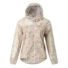 Kapuzenjacke mit Logo-Aufdruck, rosa
