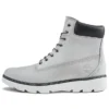 Keeley Field 6-Inch Boot mit breiter Passform „Hellgrau“
