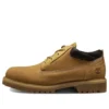 Klassischer wasserdichter Oxford-Stiefel in breiter Passform „Weizen“