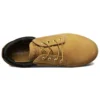 Klassischer wasserdichter Oxford-Stiefel in breiter Passform „Weizen“